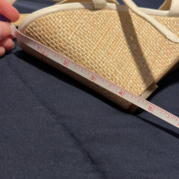 White Wedged Heels - Picture 3 of 3